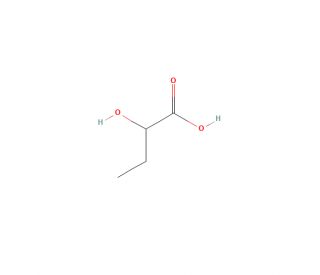 2-Hydroxybutanoic Acid - chemical structure image