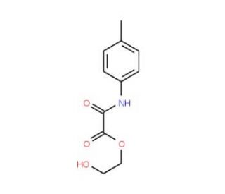 2-hydroxyethyl [(4-methylphenyl)amino](oxo)acetate - chemical structure image
