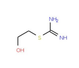 2-hydroxyethyl imidothiocarbamate (CAS 2986-29-0) - chemical structure image