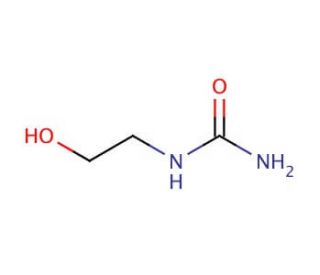 (2-Hydroxyethyl)urea (CAS 2078-71-9) - chemical structure image