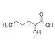 2-Hydroxyhexanoic acid (CAS 6064-63-7) - chemical structure image
