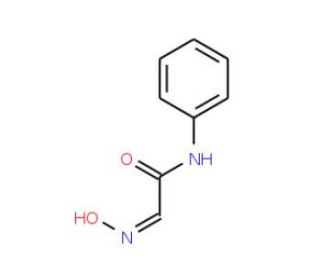 2-Hydroxyimino-N-phenyl-acetamide (CAS 1769-41-1) - chemical structure image