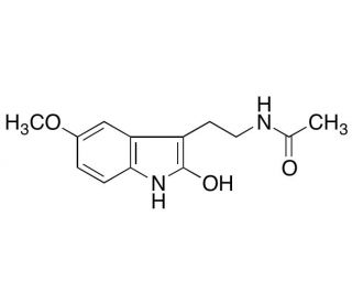 2-Hydroxymelatonin - chemical structure image