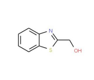 2-(Hydroxymethyl)-1,3-benzothiazole (CAS 37859-42-0) - chemical structure image