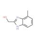 2-Hydroxymethyl-4-methyl-1H-benzoimidazole (CAS 191794-20-4) - chemical structure image