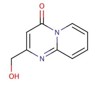 2-(hydroxymethyl)-4H-pyrido[1,2-a]pyrimidin-4-one - chemical structure image