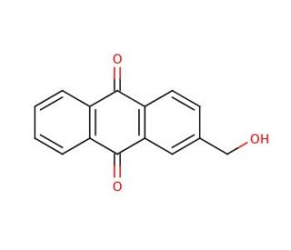 2-(Hydroxymethyl)anthraquinone (CAS 17241-59-7) - chemical structure image