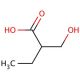 2-(Hydroxymethyl)butanoic Acid (CAS 4374-62-3) - chemical structure image