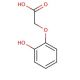 (2-Hydroxyphenoxy)acetic acid (CAS 6324-11-4) - chemical structure image