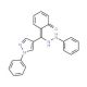 (2-hydroxyphenyl)(1-phenyl-1H-pyrazol-4-yl)methanone phenylhydrazone (CAS 74990-94-6) - chemical structure image