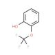 2-Hydroxyphenyl trifluoromethyl ether (CAS 32858-93-8) - chemical structure image