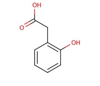 2-Hydroxyphenylacetic Acid (CAS 614-75-5) - chemical structure image