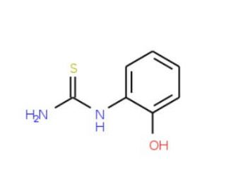 2-Hydroxyphenylthiourea (CAS 1520-26-9) - chemical structure image