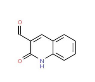2-hydroxyquinoline-3-carbaldehyde (CAS 91301-03-0) - chemical structure image