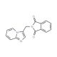 2-(imidazo[1,2-a]pyridin-3-ylmethyl)-1H-isoindole-1,3(2H)-dione - chemical structure image