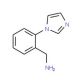 2-Imidazol-1-yl-benzylamine (CAS 25373-55-1) - chemical structure image