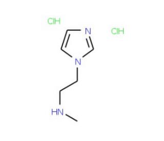(2-Imidazol-1-yl-ethyl)-methyl-aminedihydrochloride - chemical structure image