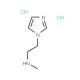 (2-Imidazol-1-yl-ethyl)-methyl-aminedihydrochloride - chemical structure image