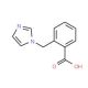 2-Imidazol-1-ylmethyl-benzoic acid - chemical structure image