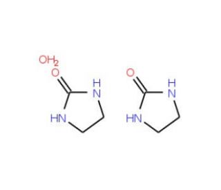 2-Imidazolidinone hemihydrate (CAS 121325-67-5) - chemical structure image