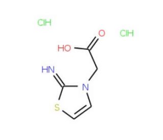 (2-Imino-thiazol-3-yl)-acetic acid dihydrochloride - chemical structure image