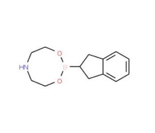 2-Indanylboronic acid diethanolamine ester (CAS 501014-44-4) - chemical structure image