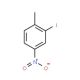 2-Iodo-1-methyl-4-nitrobenzene (CAS 7745-92-8) - chemical structure image