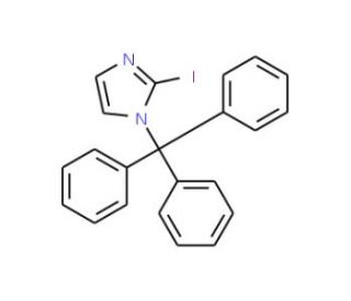 2-Iodo-1-trityl-1H-imidazole (CAS 67478-46-0) - chemical structure image