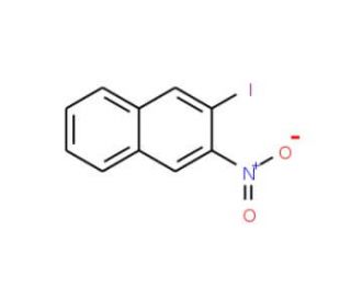 2-Iodo-3-nitronaphthalene (CAS 102153-71-9) - chemical structure image