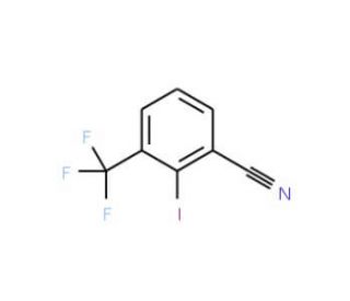 2-Iodo-3-(trifluoromethyl)benzonitrile - chemical structure image