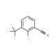 2-Iodo-3-(trifluoromethyl)benzonitrile - chemical structure image