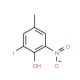 2-Iodo-4-methyl-6-nitrophenol (CAS 69492-91-7) - chemical structure image