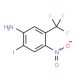 2-Iodo-4-nitro-5-(trifluoromethyl)aniline - chemical structure image