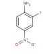 2-Iodo-4-nitroaniline (CAS 6293-83-0) - chemical structure image
