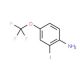 2-Iodo-4-(trifluoromethoxy)aniline (CAS 845866-79-7) - chemical structure image
