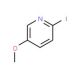 2-Iodo-5-methoxypyridine (CAS 163129-79-1) - chemical structure image