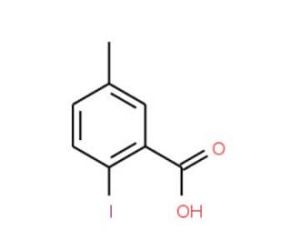 2-Iodo-5-methylbenzoic acid (CAS 52548-14-8) - chemical structure image