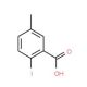 2-Iodo-5-methylbenzoic acid (CAS 52548-14-8) - chemical structure image