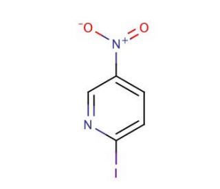 2-Iodo-5-nitropyridine (CAS 28080-54-8) - chemical structure image