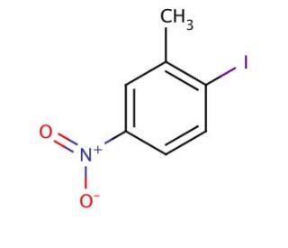 2-Iodo-5-nitrotoluene (CAS 5326-38-5) - chemical structure image