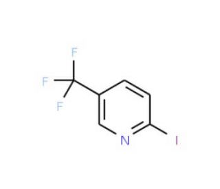 2-Iodo-5-(trifluoromethyl)pyridine (CAS 100366-75-4) - chemical structure image
