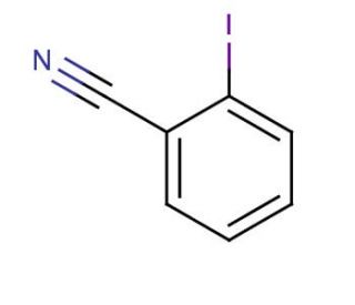 2-Iodobenzonitrile (CAS 4387-36-4) - chemical structure image