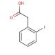 2-Iodophenylacetic acid (CAS 18698-96-9) - chemical structure image