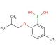 2-Isobutoxy-5-methylphenylboronic acid (CAS 870778-94-2) - chemical structure image