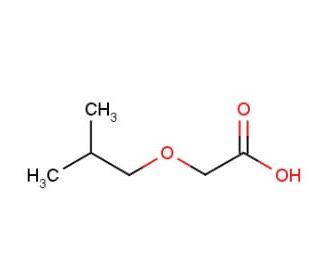 2-Isobutoxyacetic acid (CAS 24133-46-8) - chemical structure image