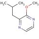 2-Isobutyl-3-methoxypyrazine (CAS 24683-00-9) - chemical structure image