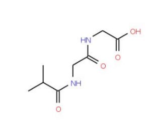 (2-Isobutyrylamino-acetylamino)-acetic acid (CAS 436096-89-8) - chemical structure image