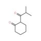 2-Isobutyrylcyclohexanone (CAS 39207-65-3) - chemical structure image