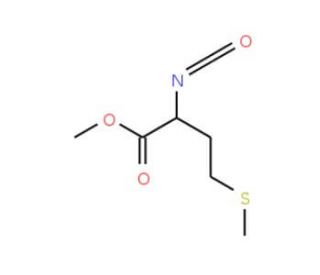 2-Isocyanato-4-methylsulfanyl-butyric acid methyl ester - chemical structure image