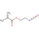 2-Isocyanatoethyl methacrylate (CAS 30674-80-7) - chemical structure image